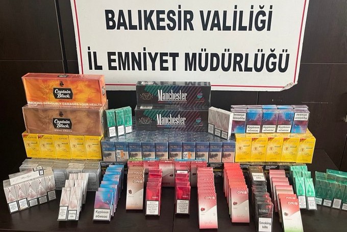 Balıkesir Emniyet Müdürlüğü KOM Şube Müdürlüğü tarafından yapılan çalışmalarda 665