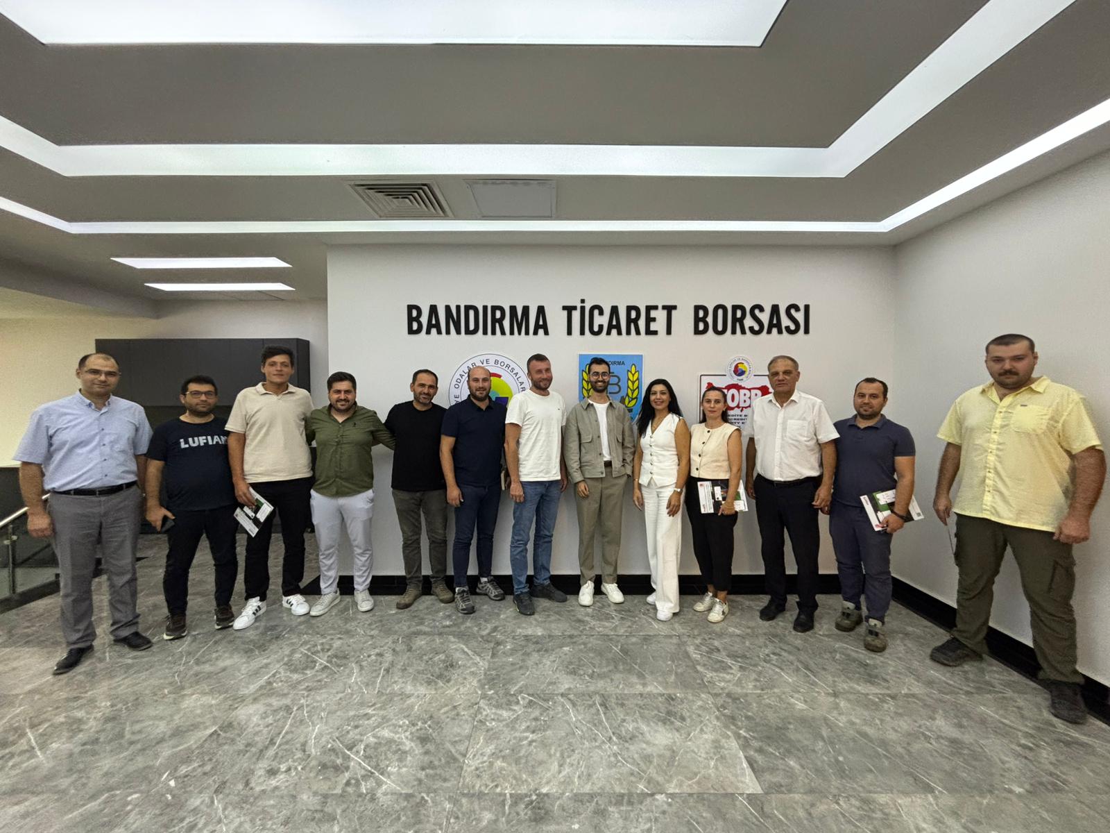Tarımda dijitalleşme ve akıllı tarımda Bandırma Ticaret Borsası yine öncü olmaya devam ediyor