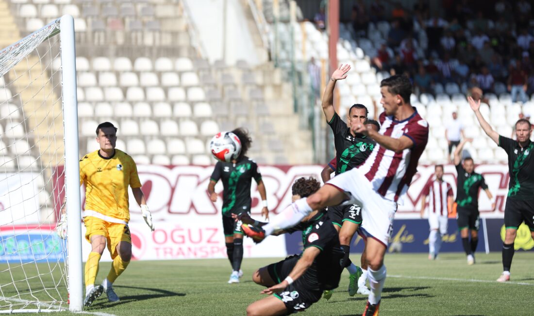 BANDIRMASPOR: 1   SAKARYASPOR: 1 HAKEMLER: Alpaslan Şen *, Lütfü Aydın