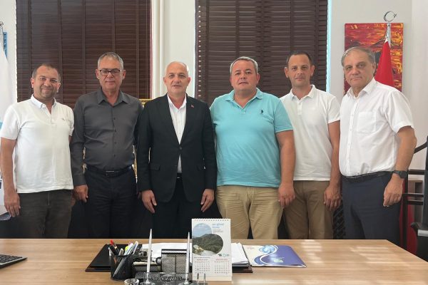 Borsa heyeti Murat Karakoyun’u ziyaret etti
