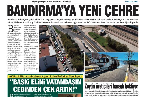 Bandırma Şehir 636. Sayı 1