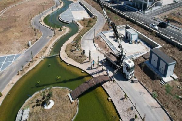 Malta Park’ta köprüler yapıldı