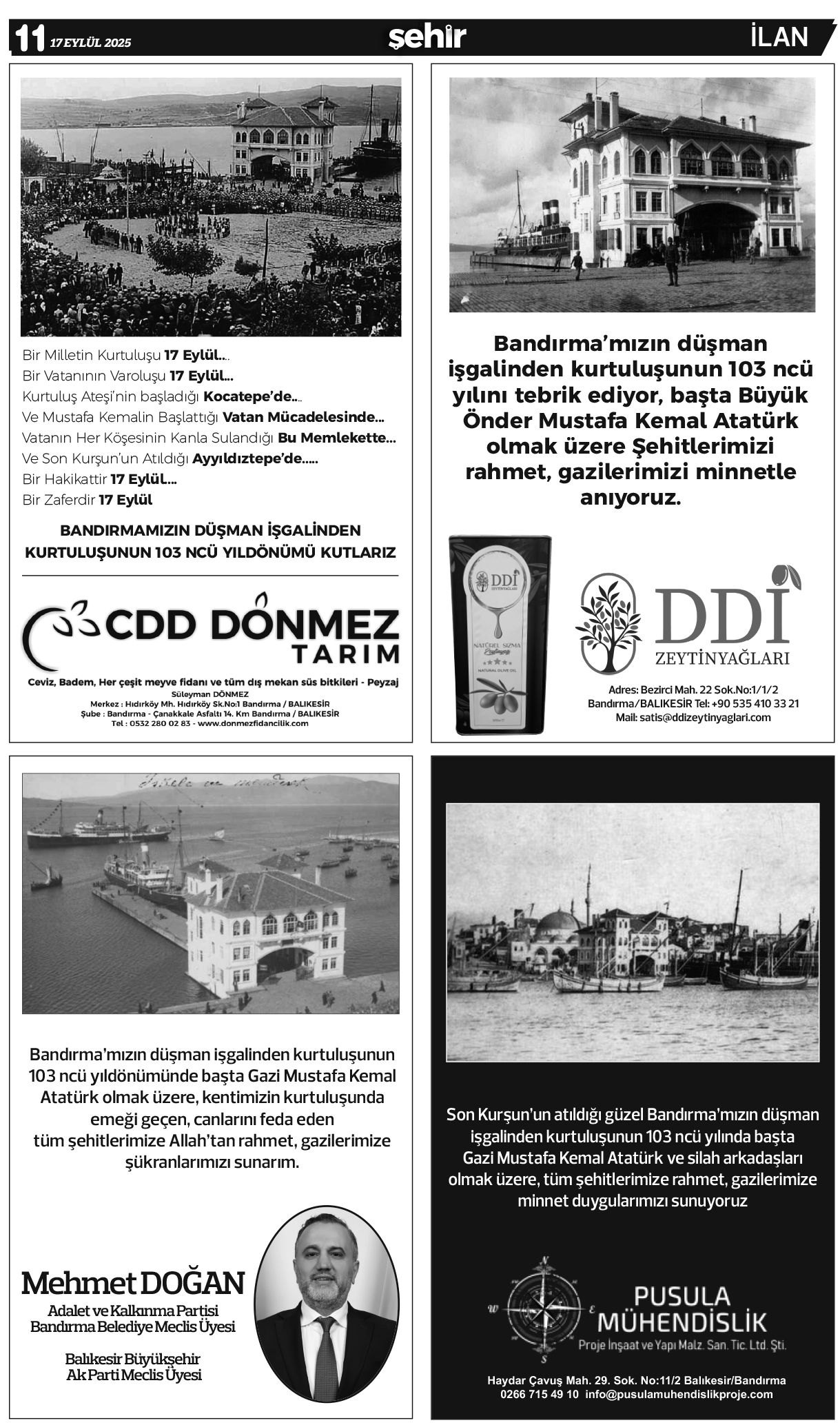 Bandırma Şehir 636. Sayı 11