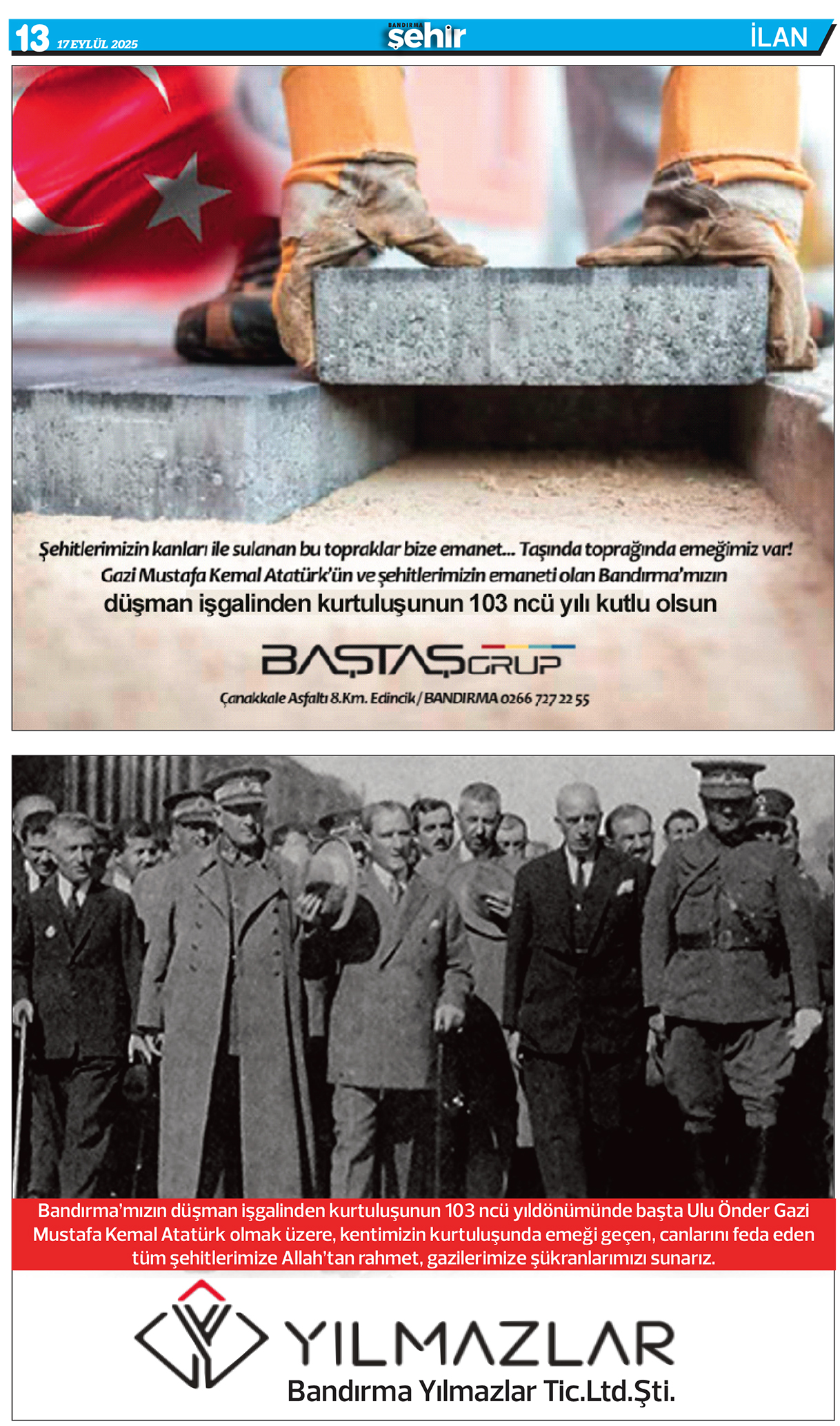 Bandırma Şehir 636. Sayı 13
