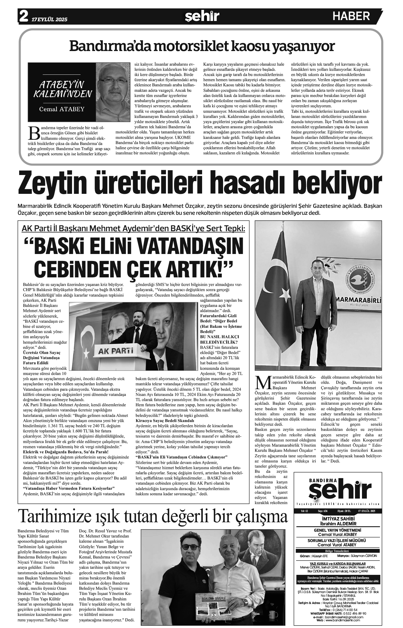 Bandırma Şehir 636. Sayı 2