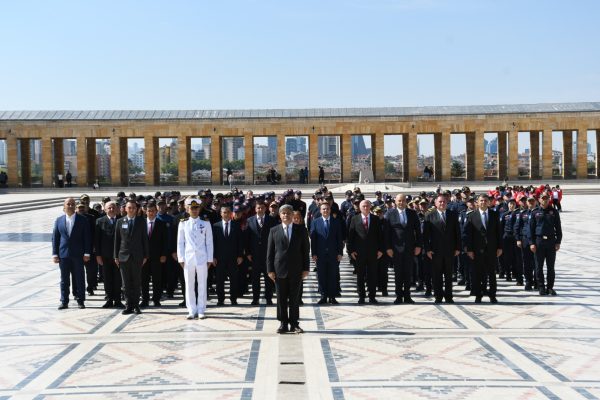 Balıkesir İtfaiyesinden Anıtkabir ziyareti