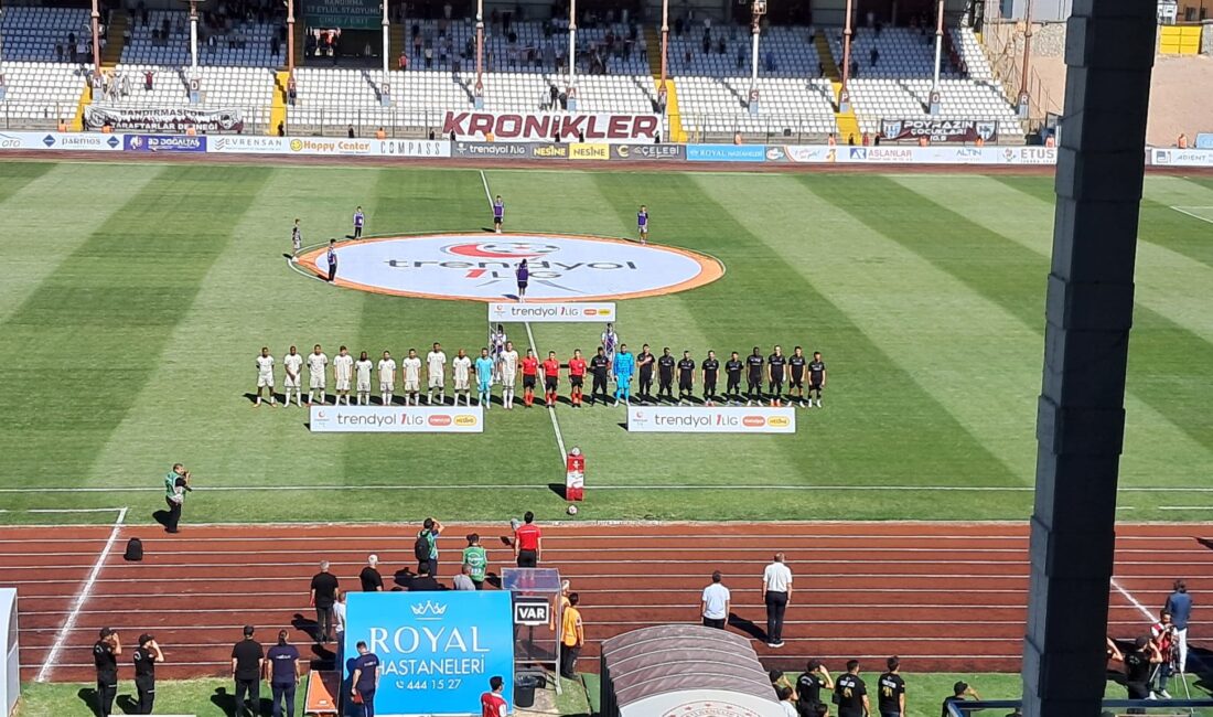 BANDIRMASPOR:  1     MANİSA FK: 4 HAKEMLER: Raşit Yorgancılar *, Kadir