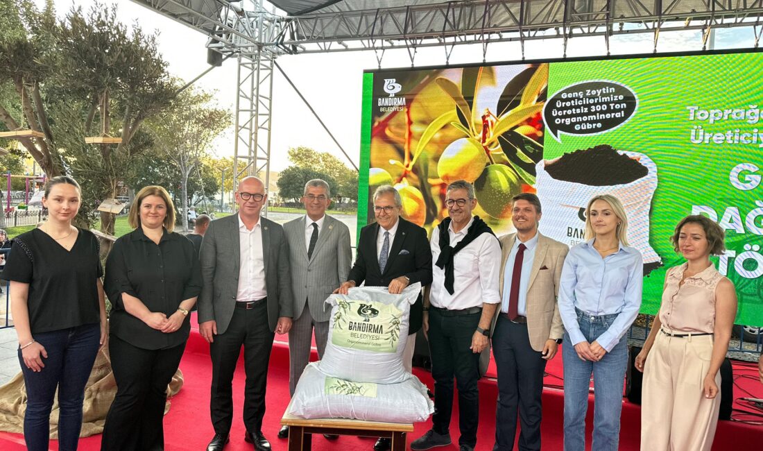 Bandırma Belediyesi’nin, bölgede bir ilk olan ve üreticiden büyük övgü