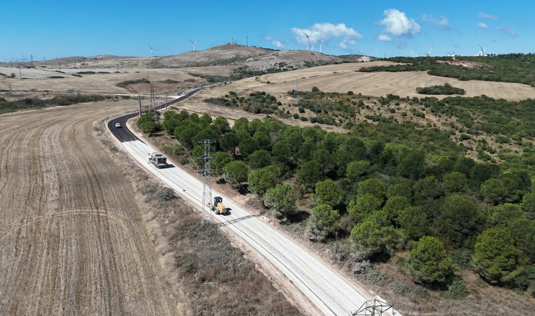   Bandırma’nın simgelerinden olan Son Kurşun Anıtı’na giden yol asfaltla