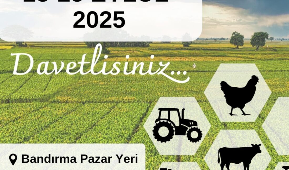 Türkiye’nin ceviz fidanı üretim merkezi Bandırma ilk kez düzenlenecek Tarım,