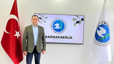 Marmarabirlik Edincik Kooperatifi Yönetim Kurulu Başkanı Mehmet Özçakır, zeytin sezonu