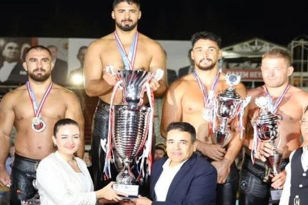 Enes Doğan Elmalı 2. Kez Başpehlivanı Oldu