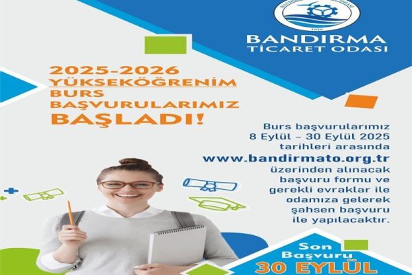 Ticaret Odasında burs başvuru süreci başladı