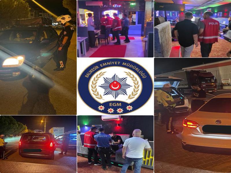Balıkesir’in huzur ve güvenliği için uygulamalarımız aralıksız devam ediyor. 09.09.2025