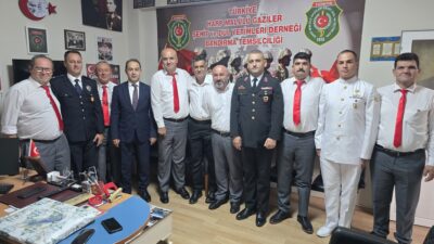 İlçe Kaymakamı Engin Aksakal 19 Mayıs Gaziler Günü dolayısıyla Gazi