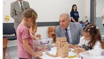 Balıkesir Milli Eğitim Müdürü Murat Demir Bandırma’ya gelerek inşaatı devam