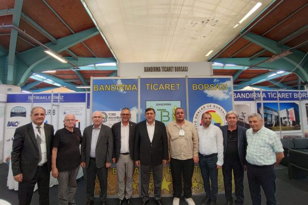 Bandırma Ticaret Borsası fuarın gözbebeği oldu