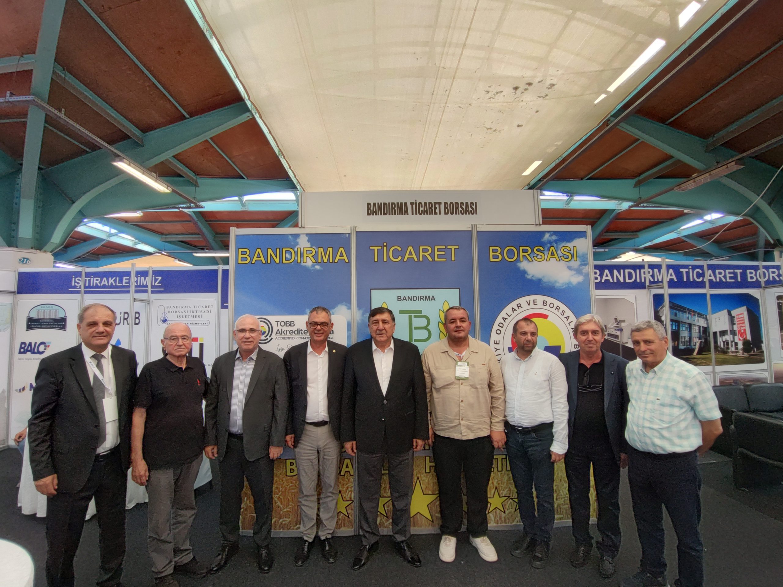 Bandırma Ticaret Borsası fuarın gözbebeği oldu