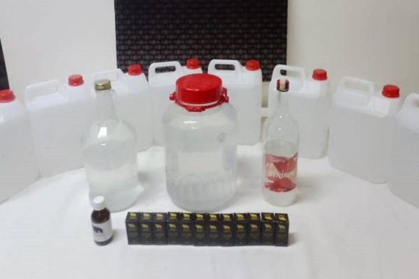Bandırma’da 90 litre etil alkol ele geçirildi