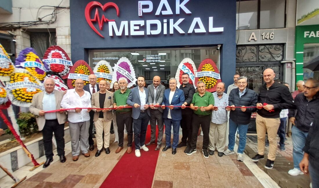 Medikal sektörüne yeni bir soluk Bandırma’da Pak Medikal sektöre giriş