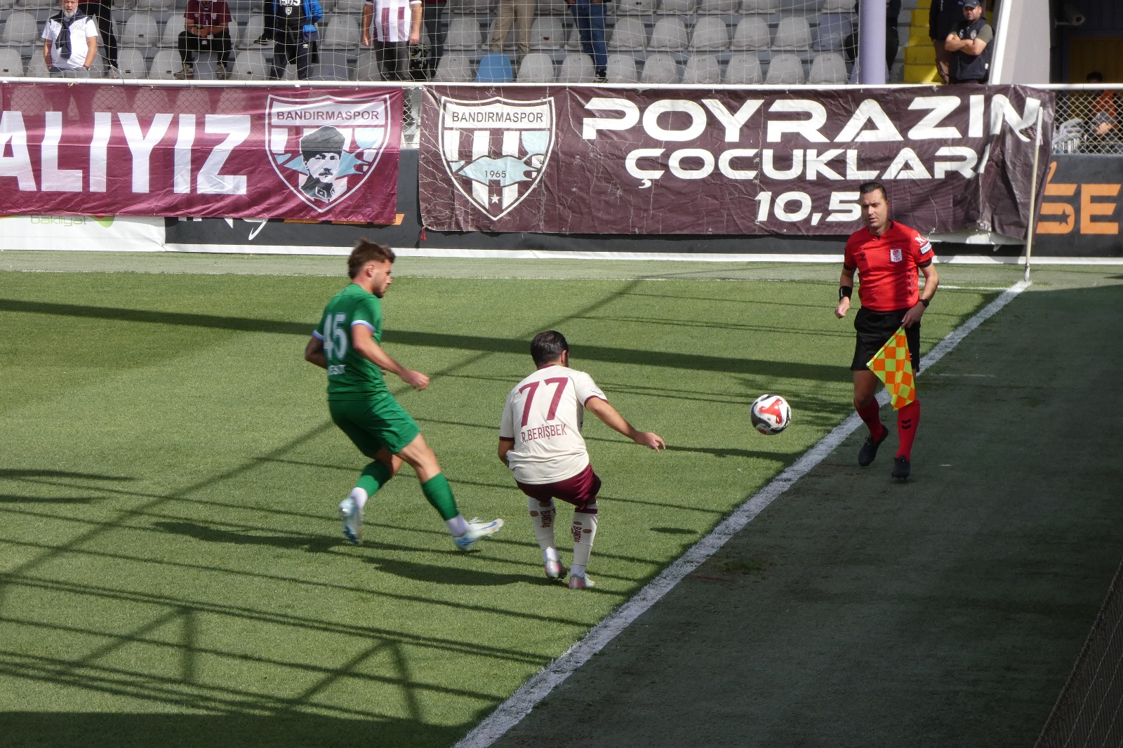 Ankara’dan eli boş dönüyoruz ( 1-0 )