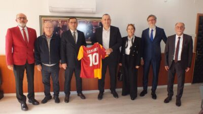 Bandırma Galatasaray Taraftarları Derneği kente yeni atanan Cumhuriyet Başsavcısı İsmail