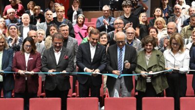 1.Balıkesir Kitap Fuarının açılış törenine katılan Balıkesir Büyükşehir Belediye Başkanı