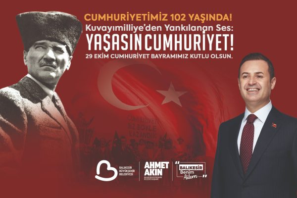 Akın: Yaşasın Cumhuriyet