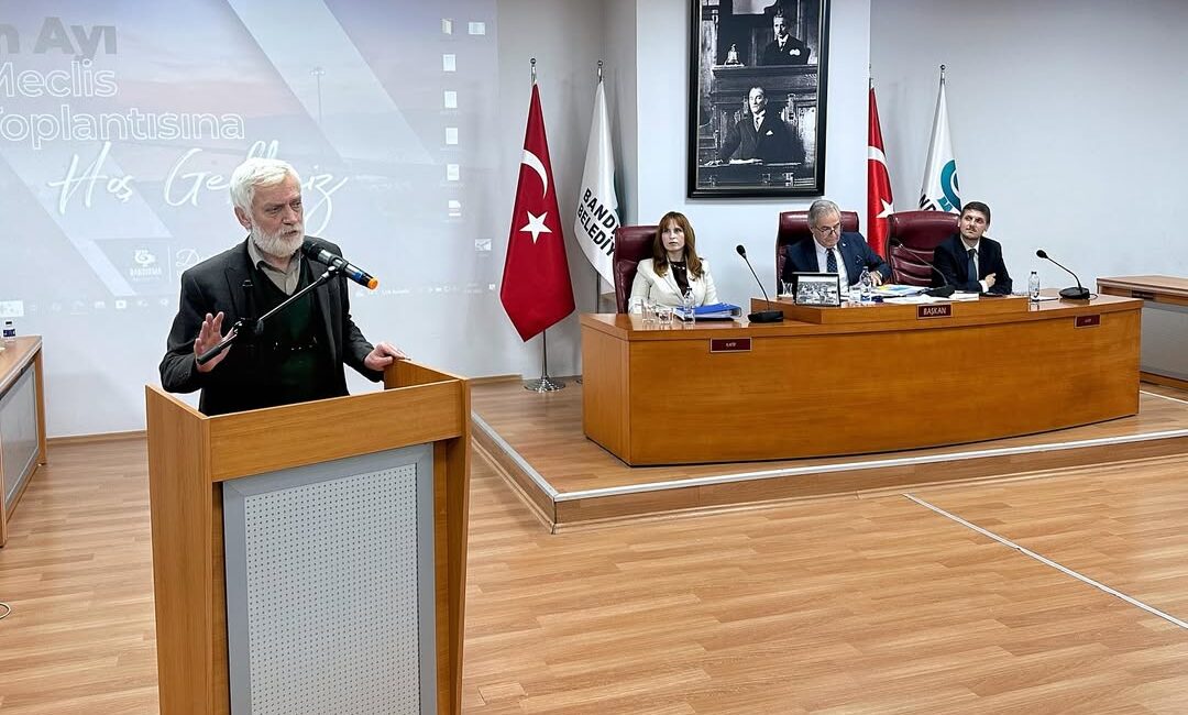 Ak Parti Belediye Meclis Üyesi Mehmet Doğan’ın Bandırma Belediye Meclisi