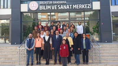   İlçe Milli Eğitim Müdürü Mutlu Aslan Bandırma’da okul ziyaretlerine