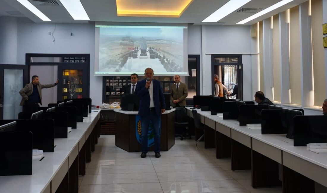 29 Ekim Cumhuriyet Bayramı için Ticaret Borsasında tören düzenlendi. Cumhuriyetin