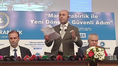 Marmarabirlik Yönetim Kurulu Başkanı Ali Yıldız ve Yönetim Kurulu Üyeleri
