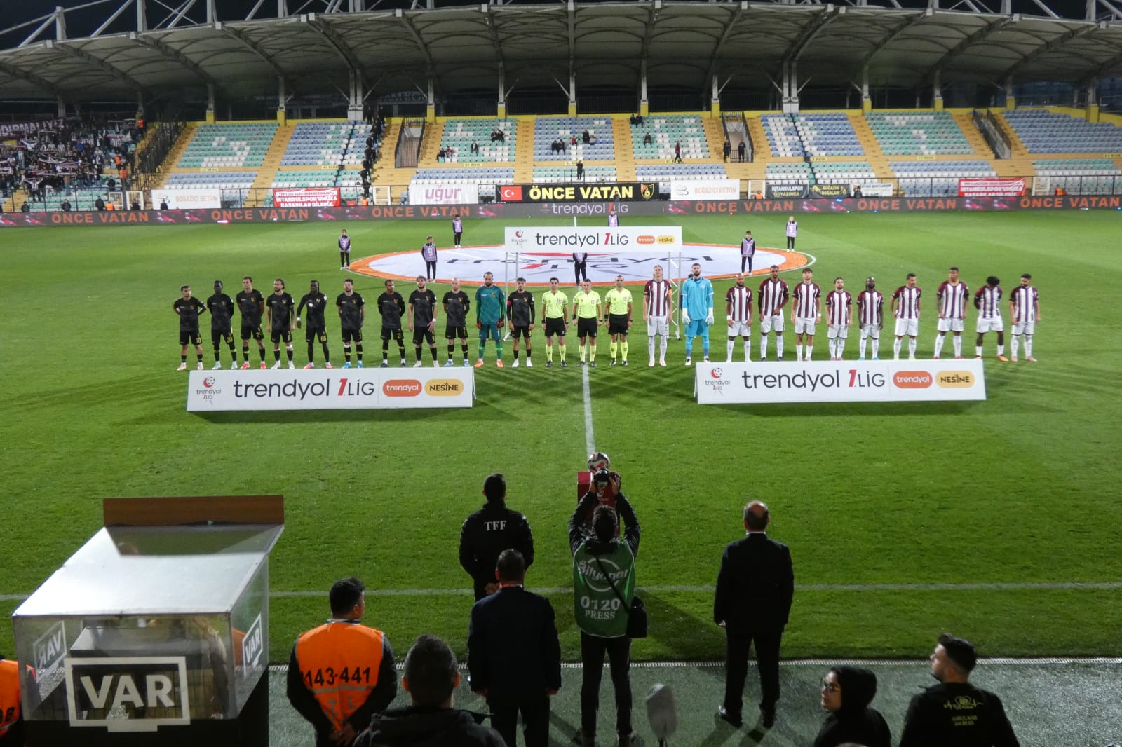 İstanbul’da 1 puana razı olduk ( 1-1 )