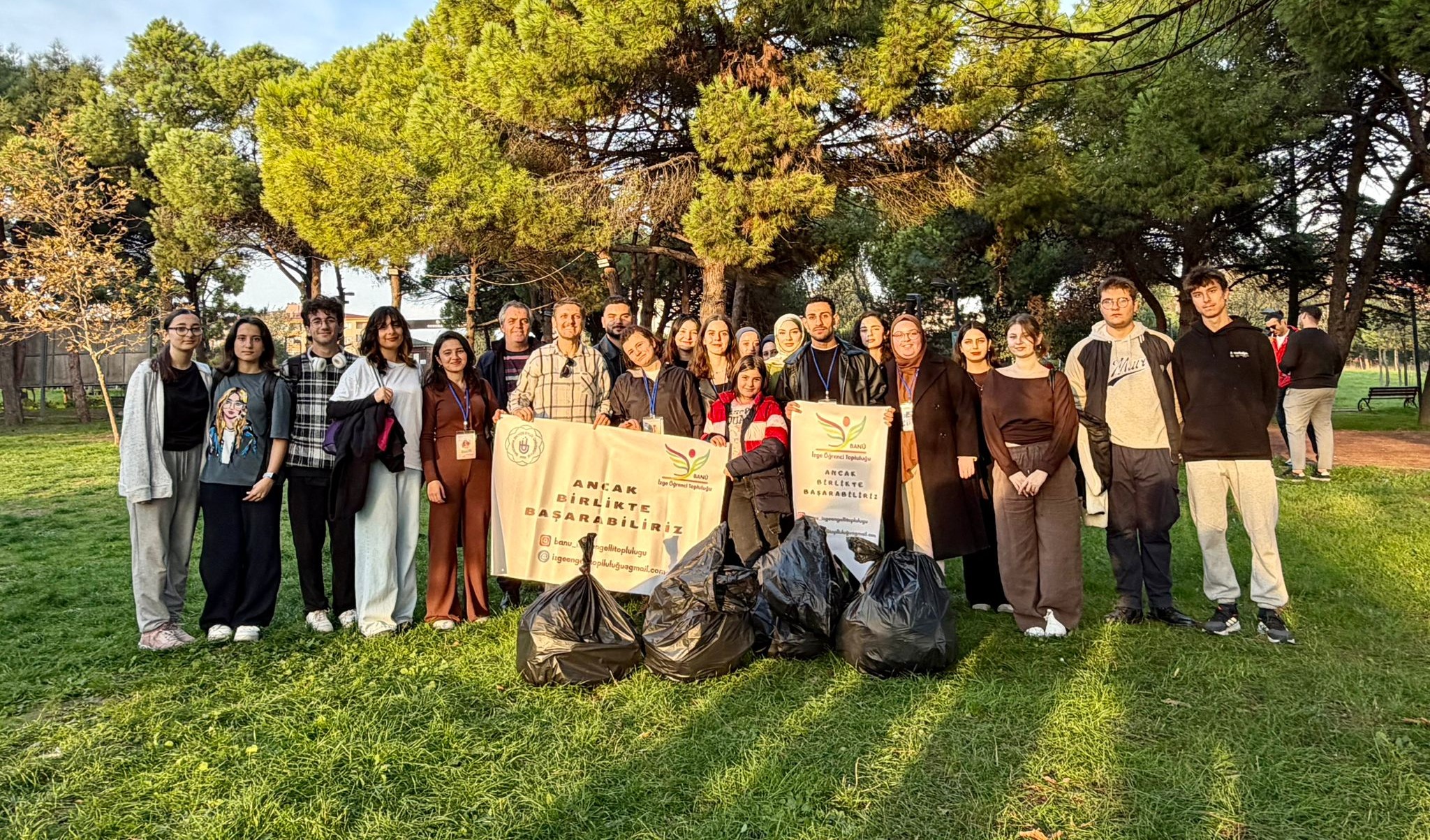 BANÜ Öğrencileri Cumhuriyet için tohumları toprakla buluşturdu