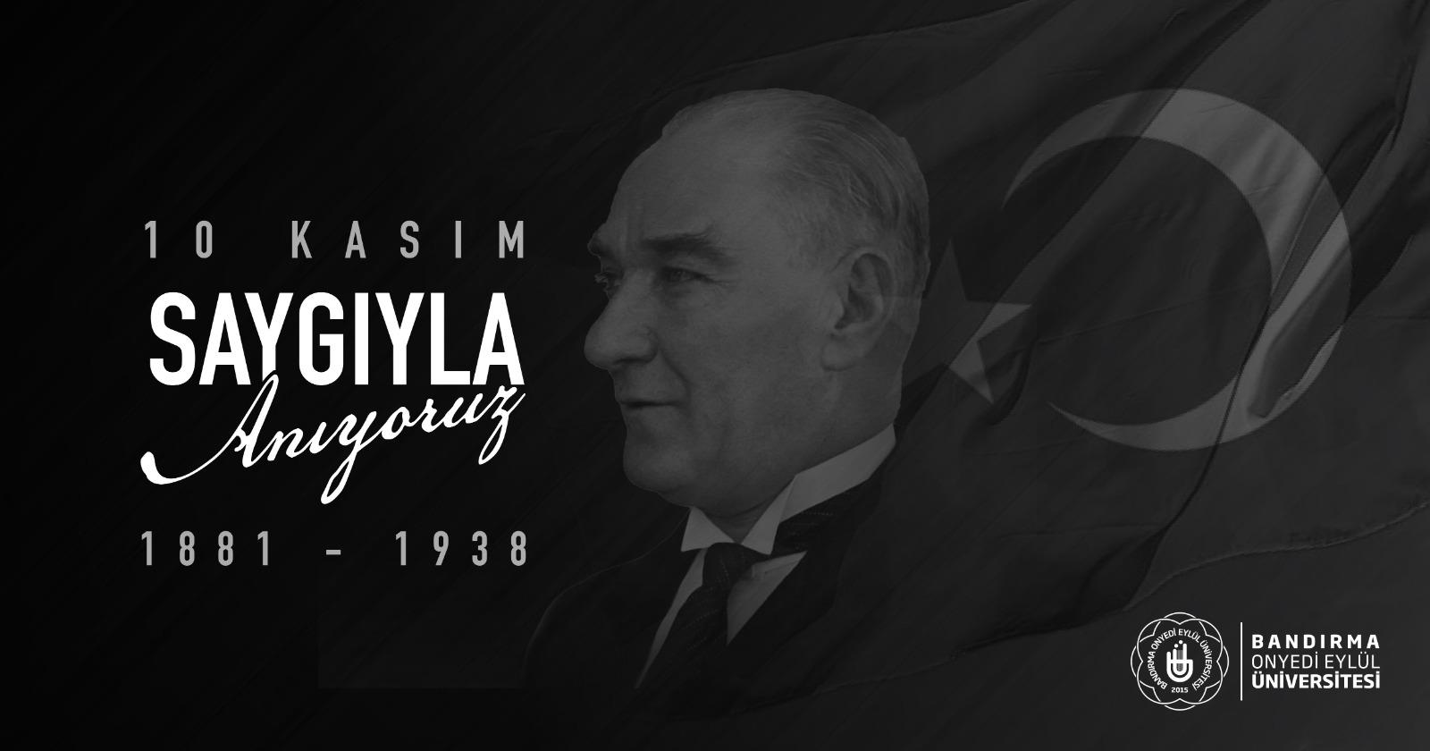 Prof. Dr. Boz: Mustafa Kemal Atatürk eşsiz bir liderdir