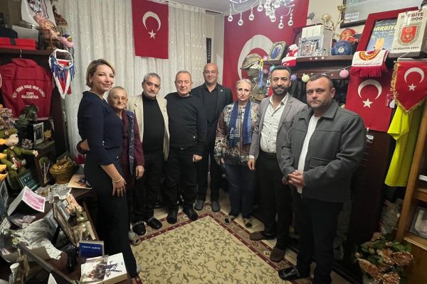 Anahtar Parti şehit aileleri ile gazileri ziyaret etti