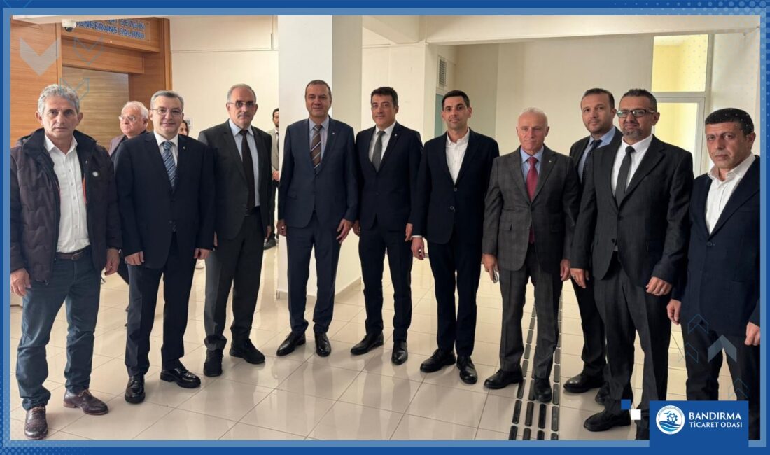 Bandırma Ticaret Odası  Yönetim Kurulu Başkanı Bahadır Çolak, Bandırma Onyedi