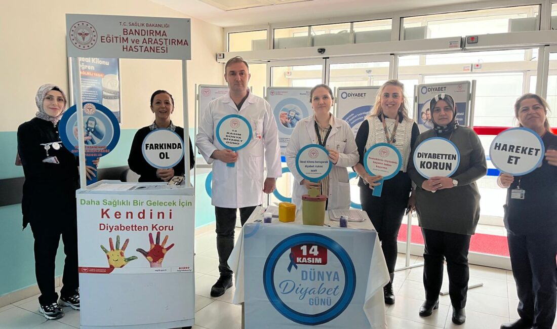 Bandırma Eğitim ve Araştırma Hastanesi Başhekimi Nart Görgü 14 Kasım