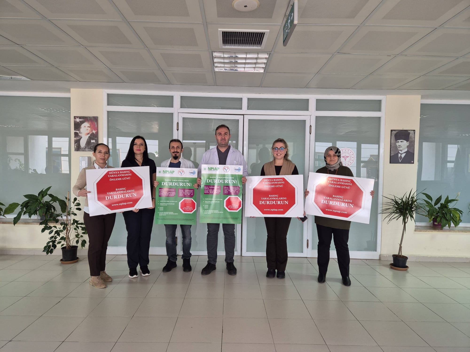 Dünya Basınç Yaralarını Önleme Günü etkinliği