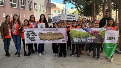 TEMA Vakfı Bandırma İlçe Sorumluluğu öncülüğünde, 17-30 Kasım Erozyonla Mücadele