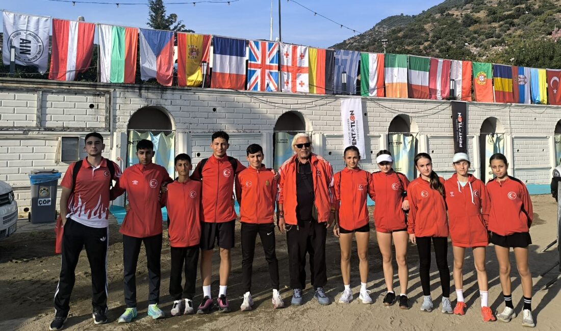 Modern Pentatlon branşında Biathle, Triathle, Laser Run ve Bayrak Yarışı