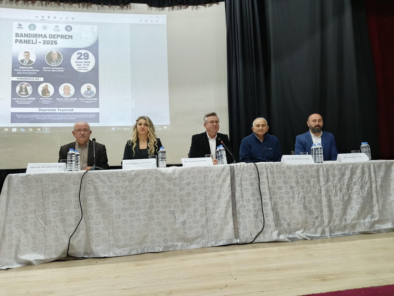 Aykan: Depremin afete dönüşmesinin sebebi insan tercihleridir