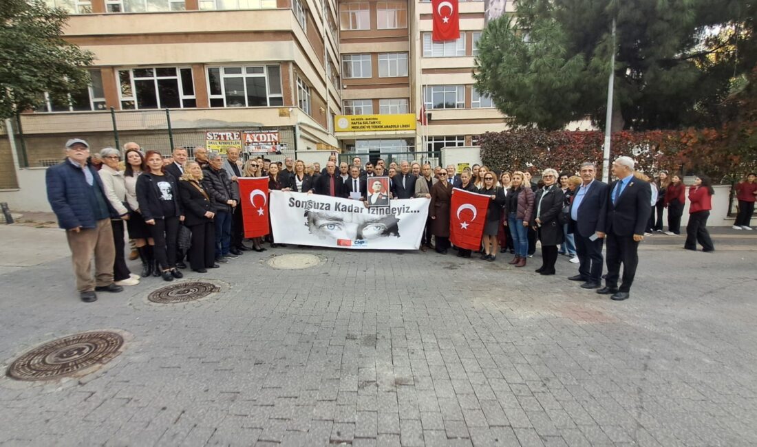 CHP İlçe Örgütü 10 Kasım Atatürk’ü anma gününün Milli Eğitim