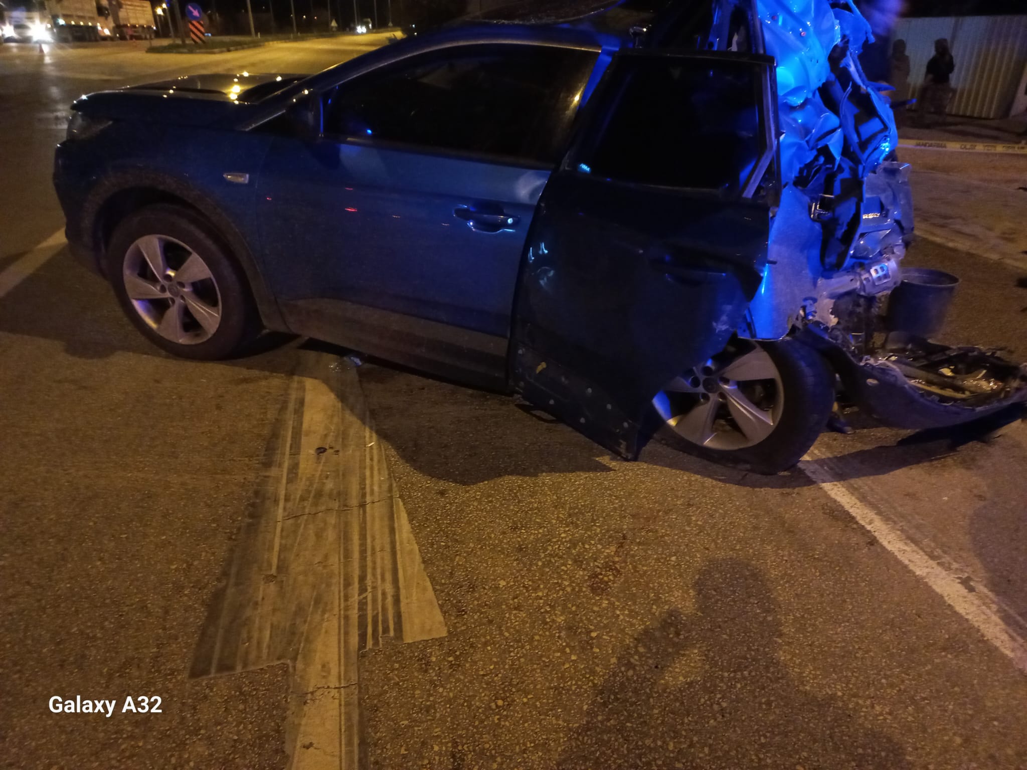 Susurluk, Aksakal Mahallesi Işıklar mevkiinde meydana gelen trafik kazasında bir