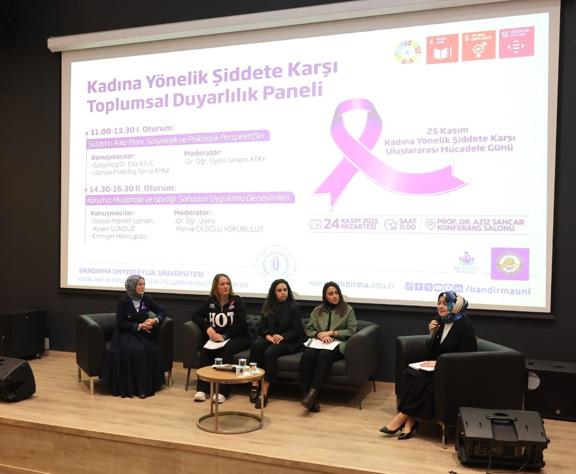 Kadına Yönelik Şiddete Karşı Toplumsal Duyarlılık Paneli Düzenlendi