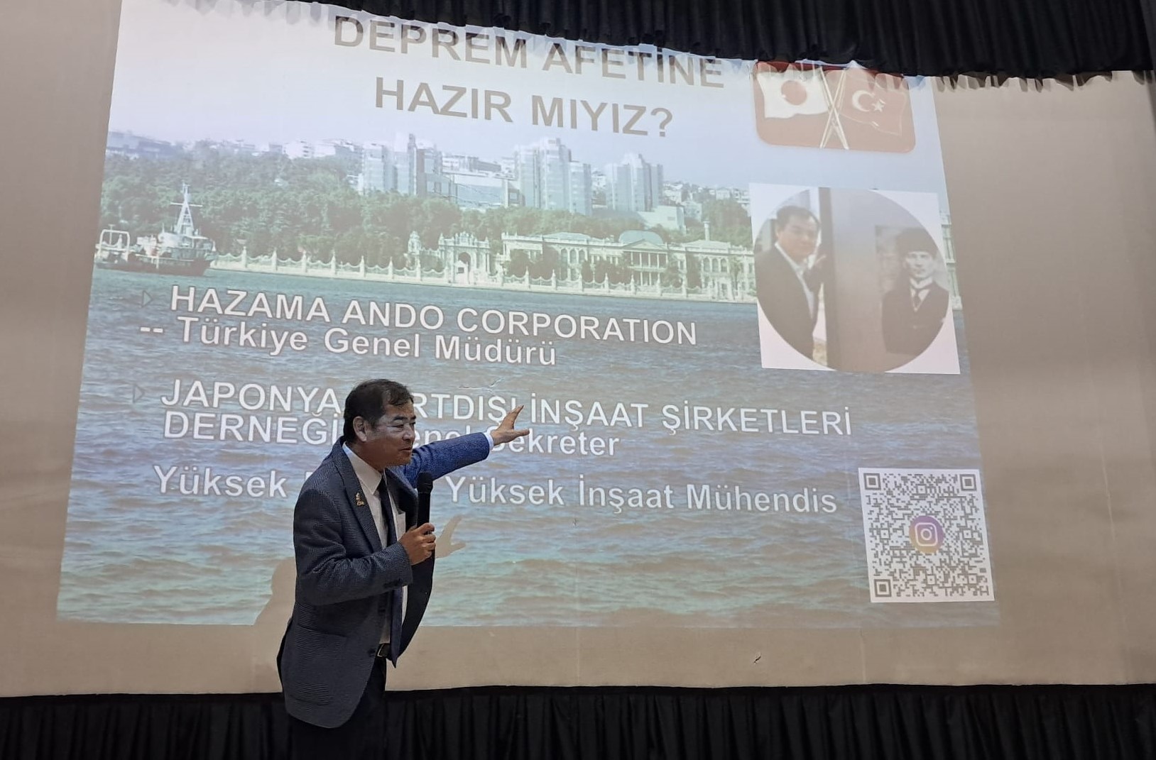Yoshinori Moriwaki Bandırma’da deprem paneline katıldı