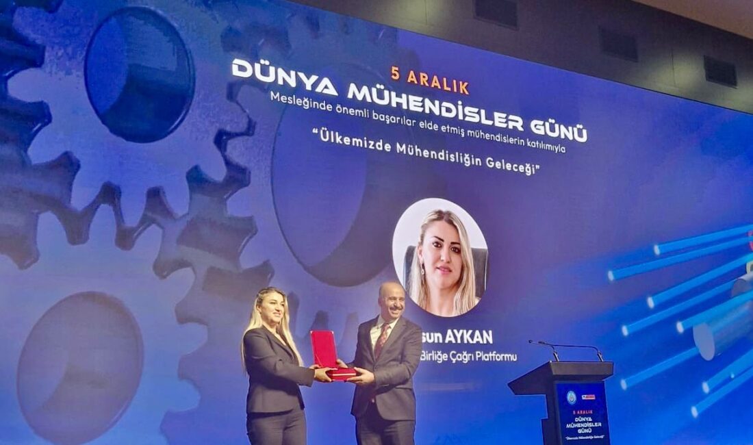 Mühendislik, Ülkemizde ve Dünyada çok Önemlidir diyen  Aysun Aykan ”