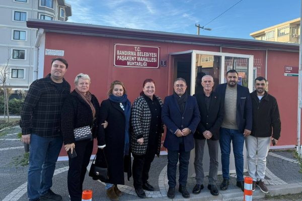 CHP İlçe teşkilatı muhtar ziyaretlerinde