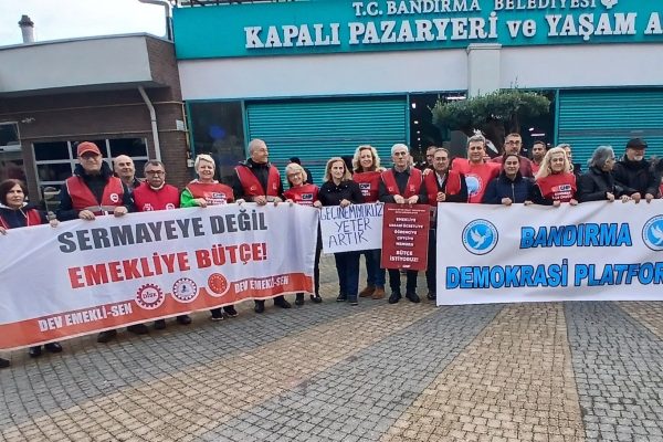 Sermayeye değil emekçiye bütçe