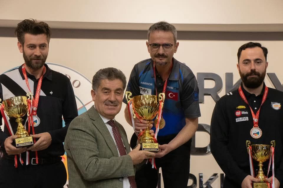 Bilardo Federasyonu 2025 yılı faaliyet programında yer alan 3 Bant